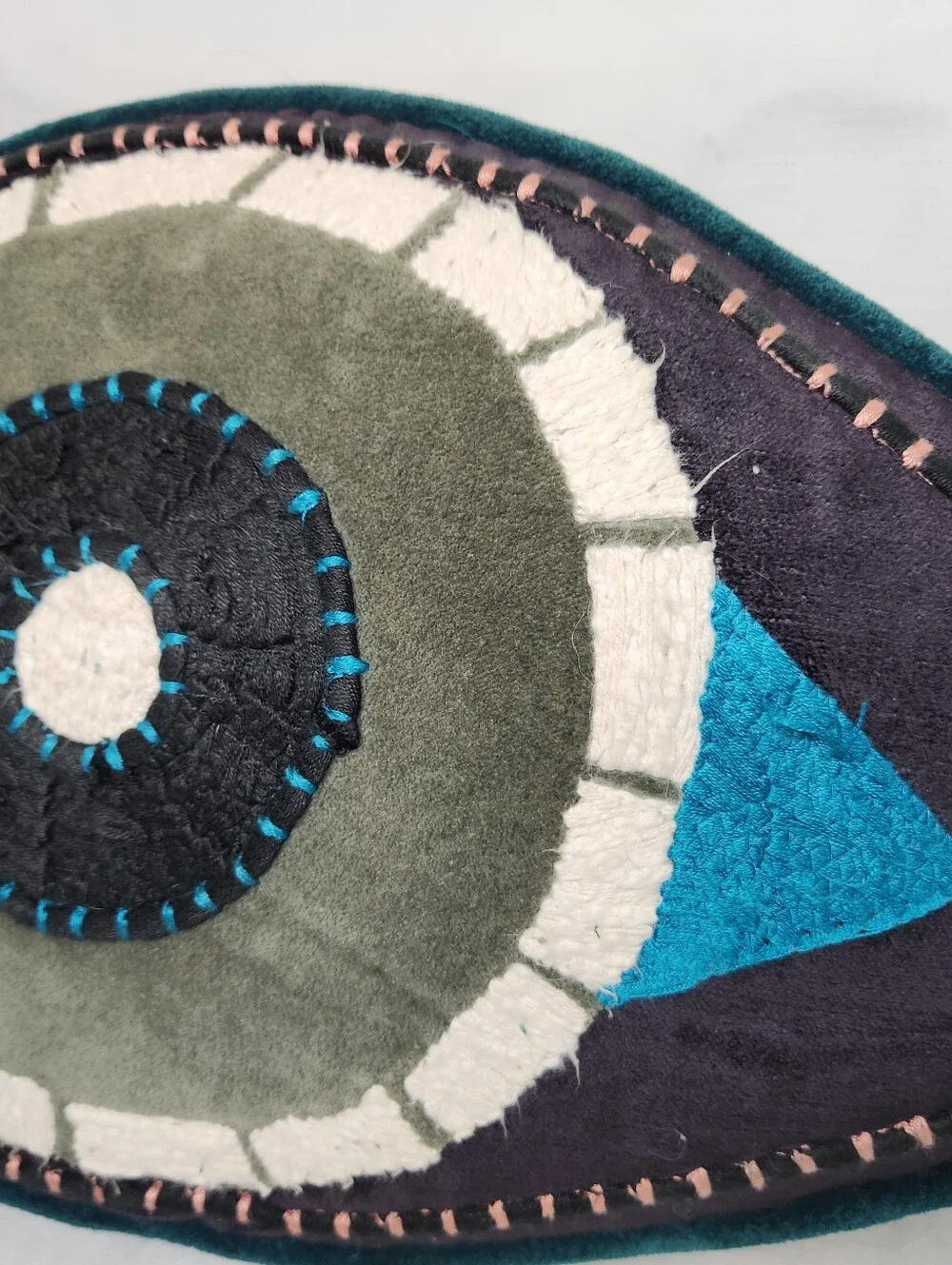 World Market Evil Eye Throw Pillow